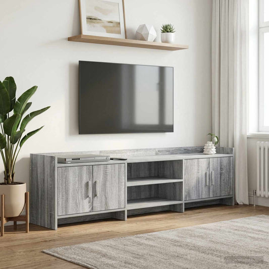 TV Cabinet 168 x 33 x 47 cm Grey Sonoma Engineered Wood