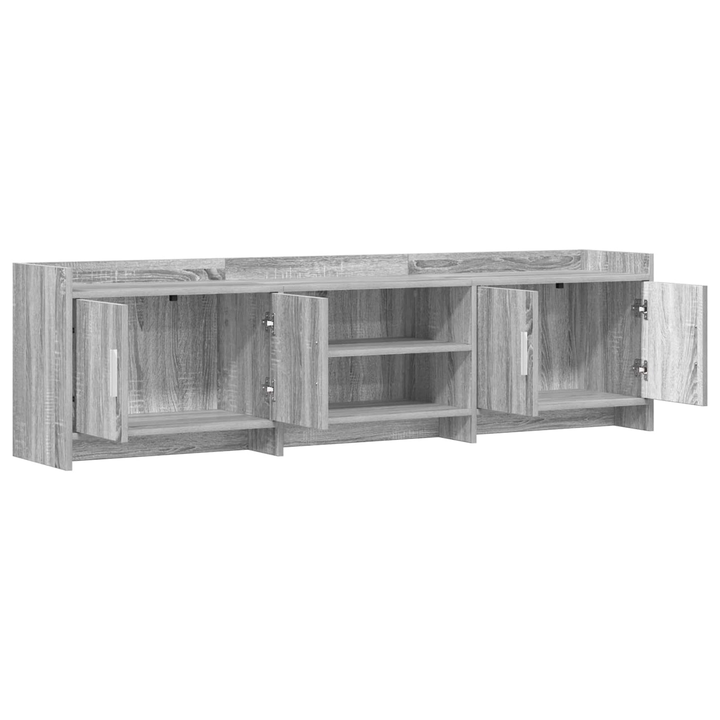 TV Cabinet 168 x 33 x 47 cm Grey Sonoma Engineered Wood