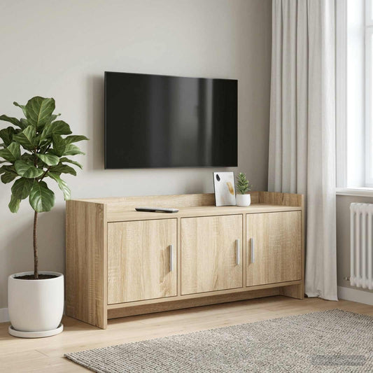 TV Cabinet 102 x 33 x 47 cm Sonoma Oak Engineered Wood
