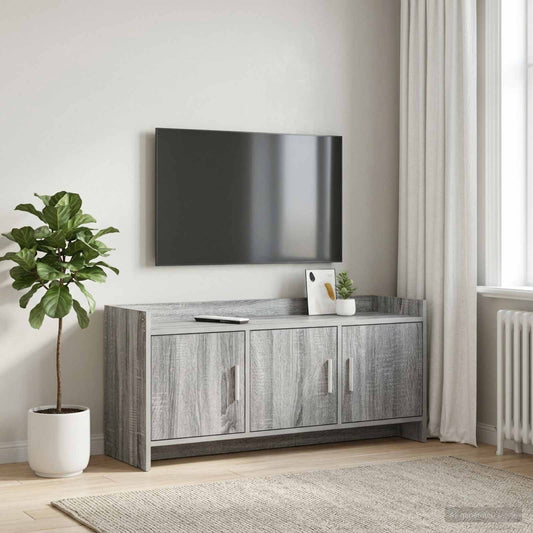 TV Cabinet 102 x 33 x 47 cm Grey Sonoma Engineered Wood