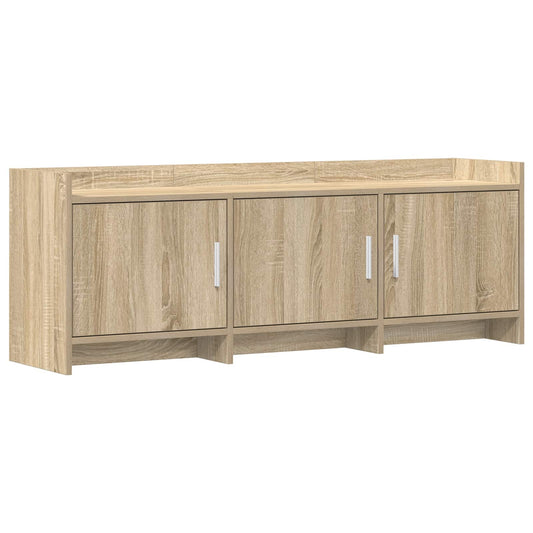 TV Cabinet 130 x 33 x 47 cm Sonoma Oak Engineered Wood