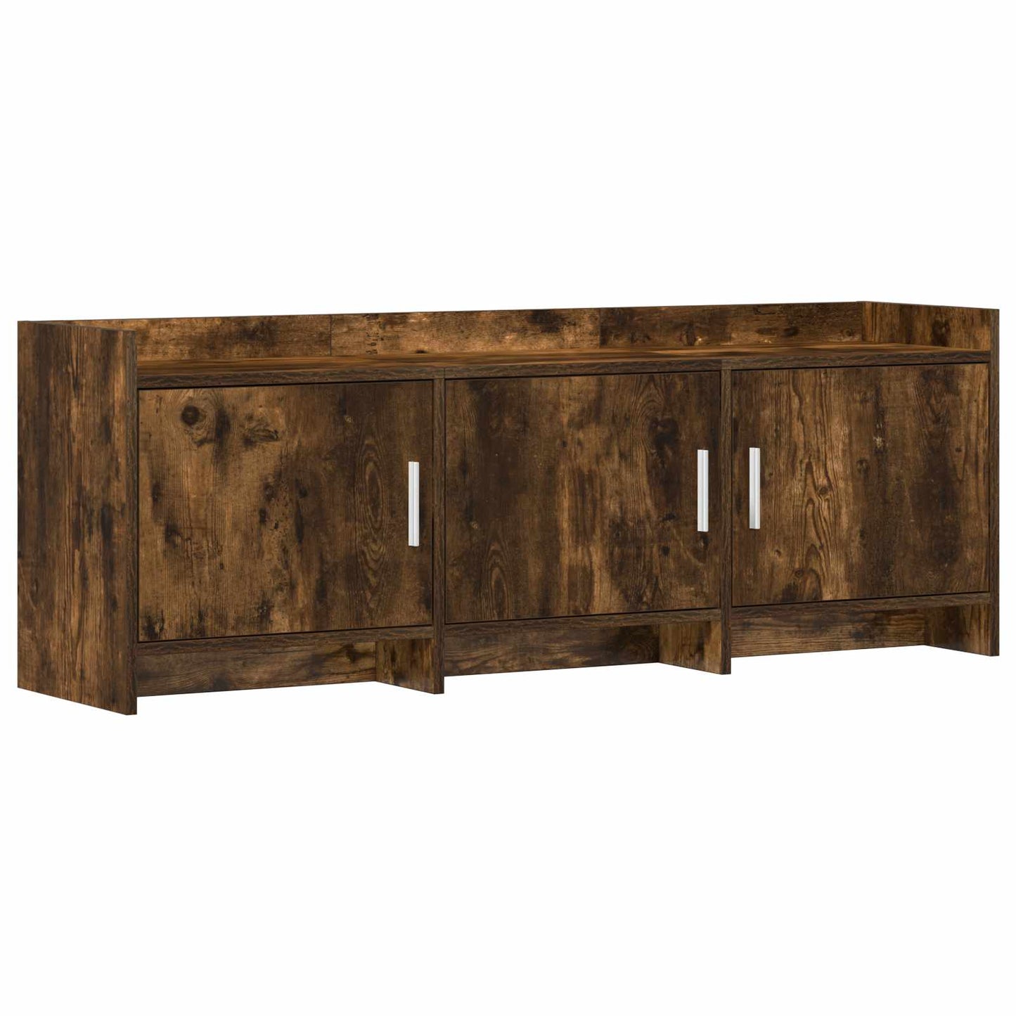 TV Cabinet 130 x 33 x 47 cm Smoked Oak Engineered Wood