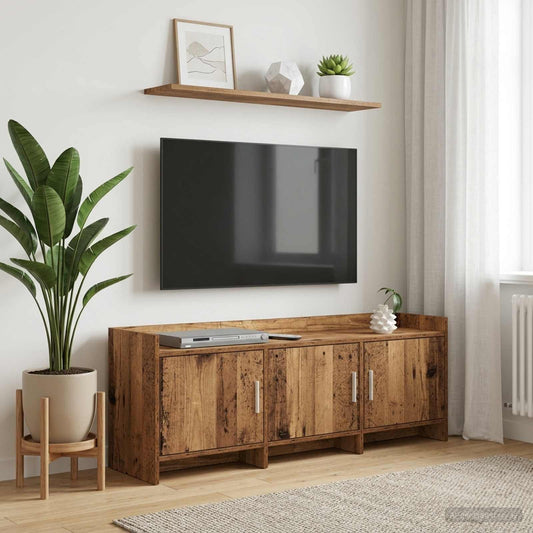 TV Cabinet 130 x 33 x 47 cm Old Wood Engineered Wood