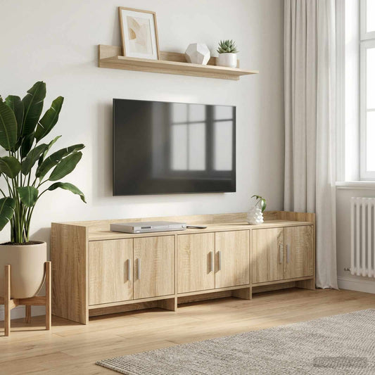 TV Cabinet 168 x 33 x 47 cm Sonoma Oak Engineered Wood