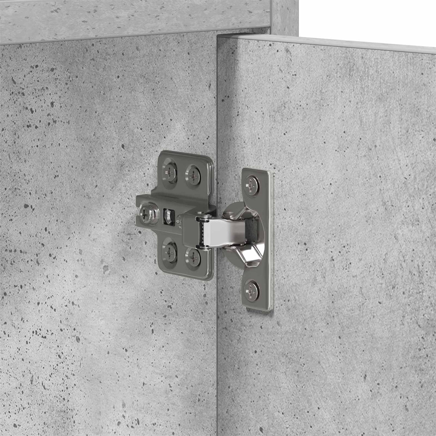 TV Cabinet 168 x 33 x 47 cm Concrete Grey Engineered Wood