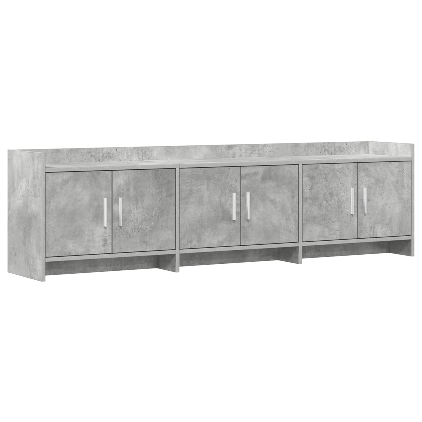 TV Cabinet 168 x 33 x 47 cm Concrete Grey Engineered Wood