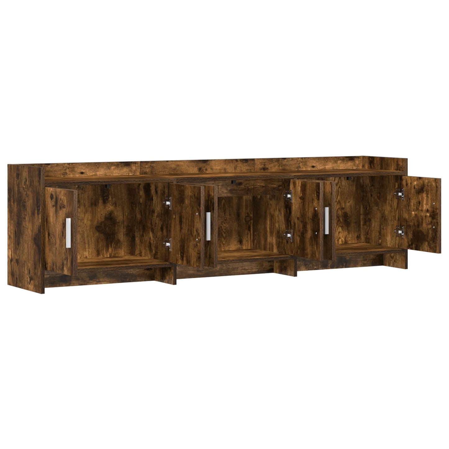 TV Cabinet 168 x 33 x 47 cm Smoked Oak Engineered Wood