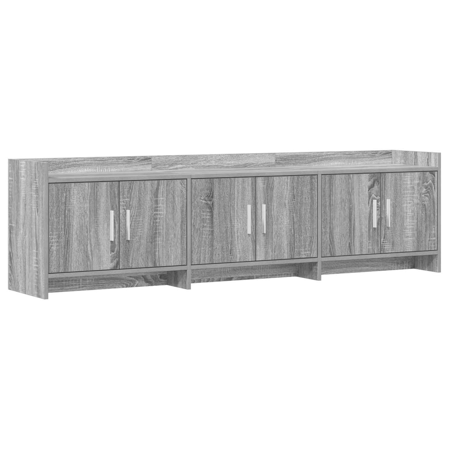 TV Cabinet 168 x 33 x 47 cm Grey Sonoma Engineered Wood