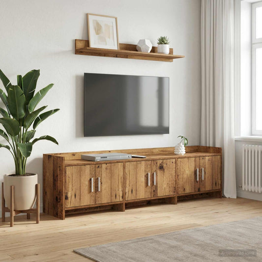 TV Cabinet 168 x 33 x 47 cm Old Wood Engineered Wood