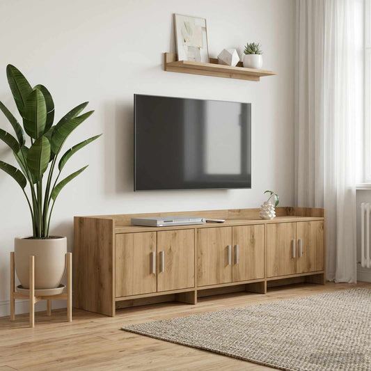 TV Cabinet 168 x 33 x 47 cm Artisan Oak Engineered Wood
