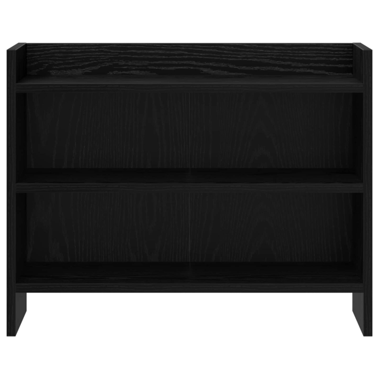 TV Cabinet 60 x 33 x 47 cm Black Oak Engineered Wood