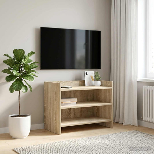 TV Cabinet 60 x 33 x 47 cm Sonoma Oak Engineered Wood