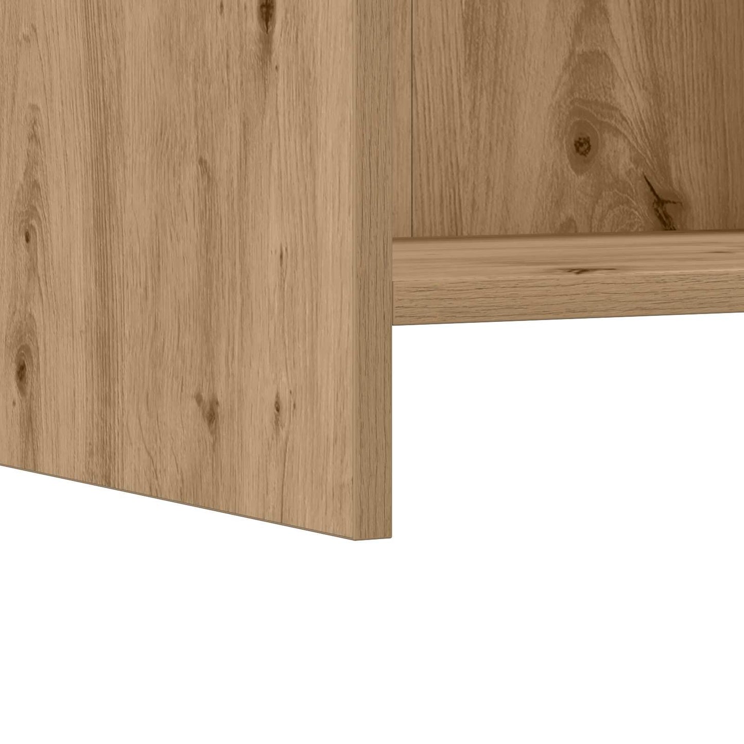 TV Cabinet 60 x 33 x 47 cm Artisan Oak Engineered Wood