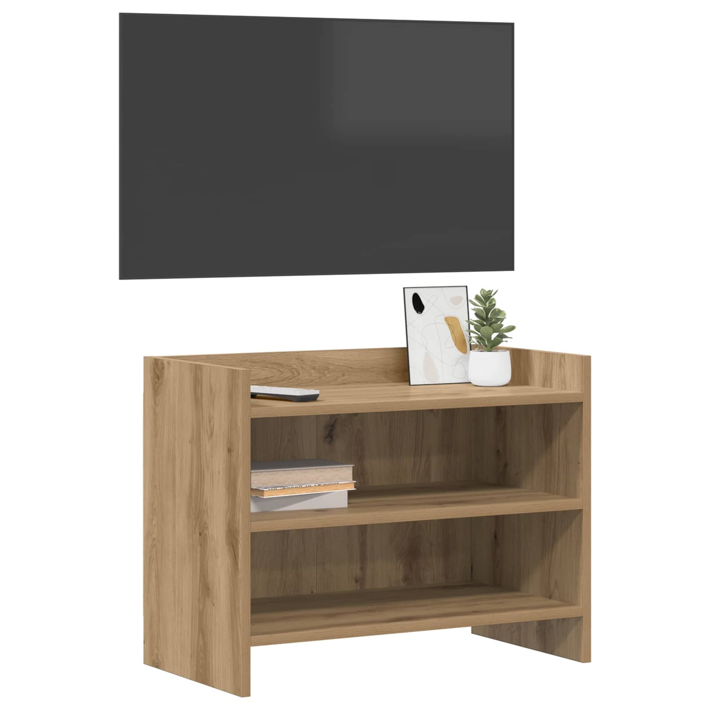 TV Cabinet 60 x 33 x 47 cm Artisan Oak Engineered Wood