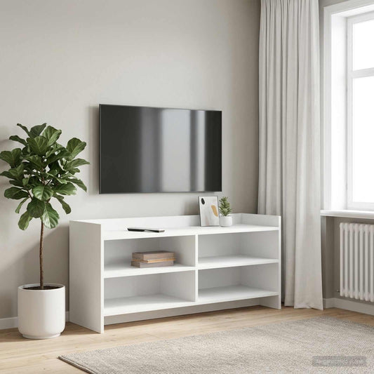 TV Cabinet 100 x 33 x 47 cm White Engineered Wood