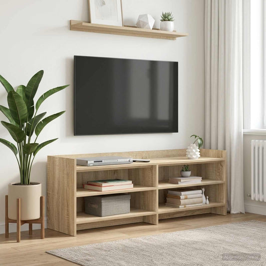 TV Cabinet 135 x 33 x 47 cm Sonoma Oak Engineered Wood