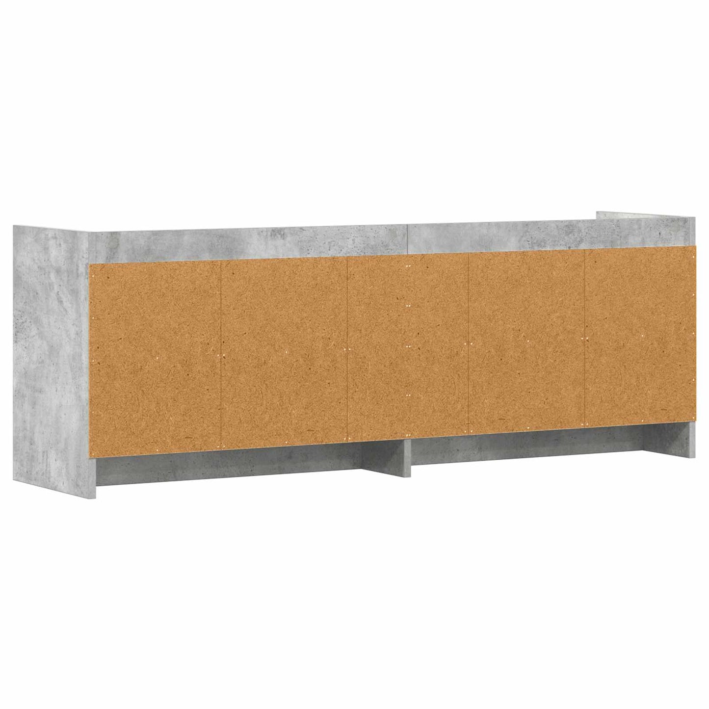 TV Cabinet 135 x 33 x 47 cm Concrete Grey Engineered Wood