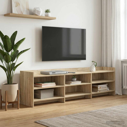 TV Cabinet 168 x 33 x 47 cm Sonoma Oak Engineered Wood