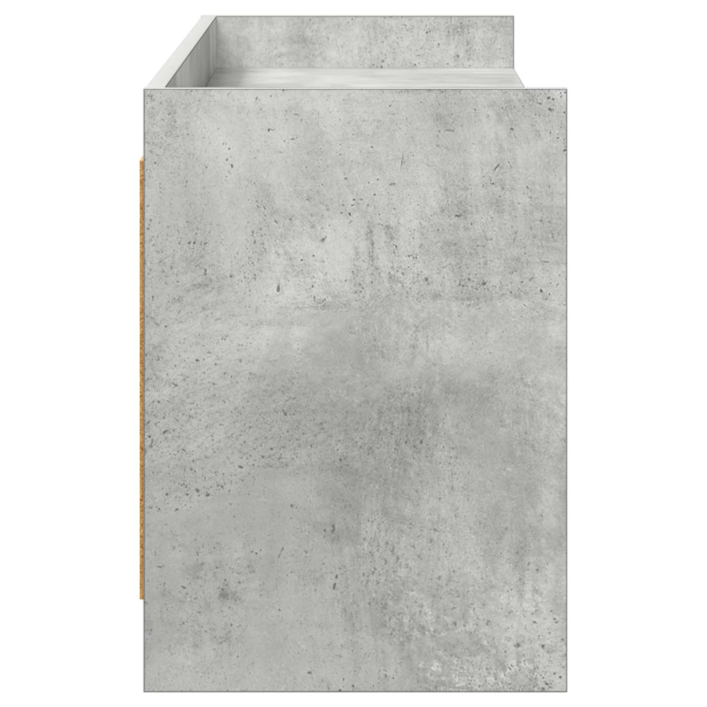 TV Cabinet 168 x 33 x 47 cm Concrete Grey Engineered Wood
