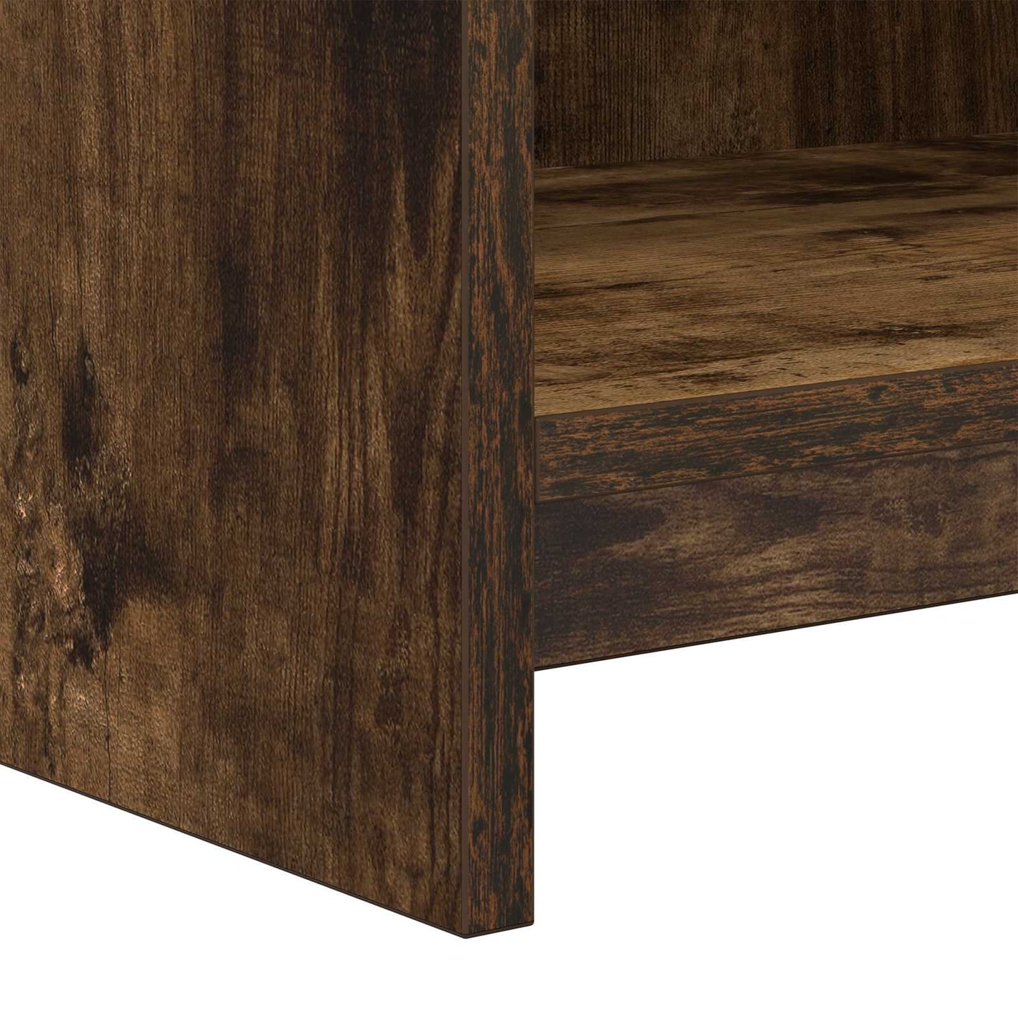 TV Cabinet 168 x 33 x 47 cm Smoked Oak Engineered Wood