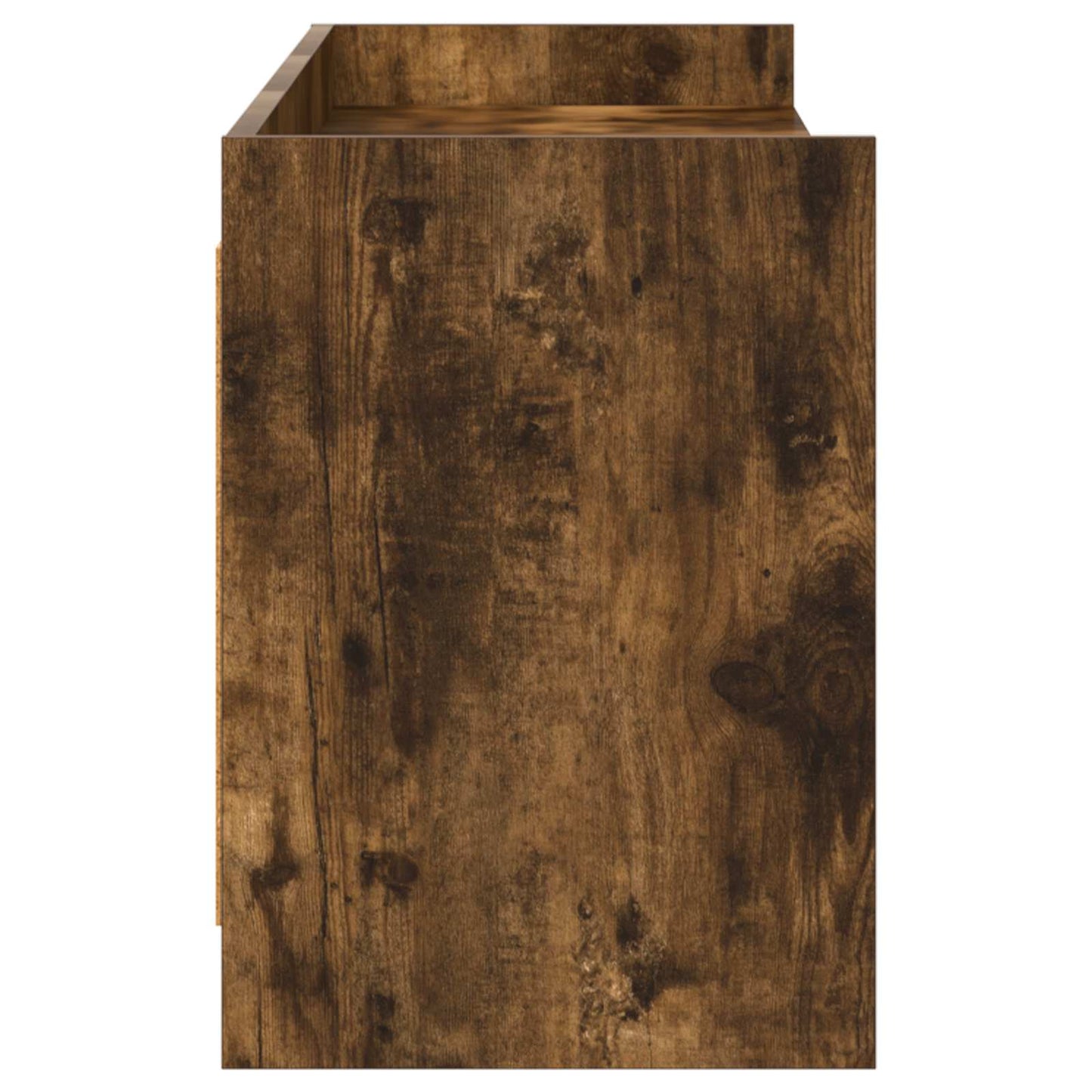 TV Cabinet 168 x 33 x 47 cm Smoked Oak Engineered Wood