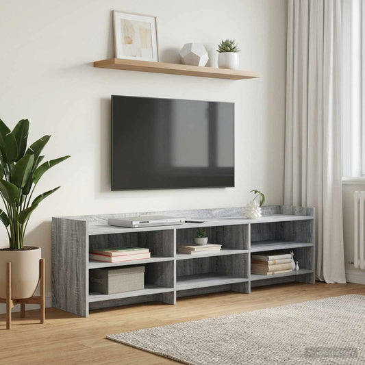 TV Cabinet 168 x 33 x 47 cm Grey Sonoma Engineered Wood