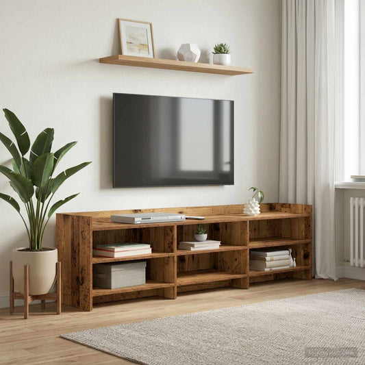 TV Cabinet 168 x 33 x 47 cm Old Wood Engineered Wood