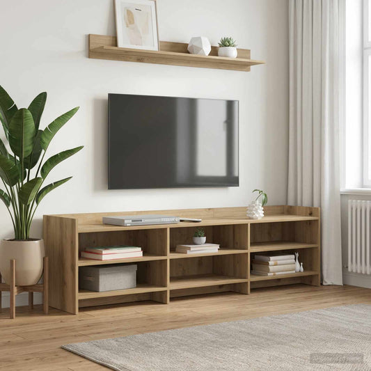 TV Cabinet 168 x 33 x 47 cm Artisan Oak Engineered Wood