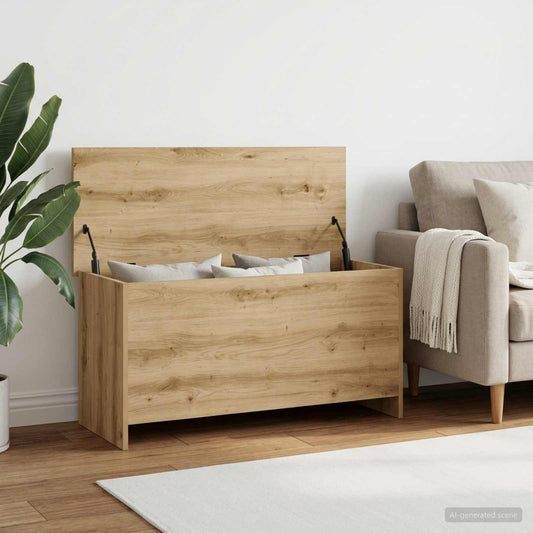 Storage Chest Artisan Oak 100 x 40 x 50 cm Engineered Wood