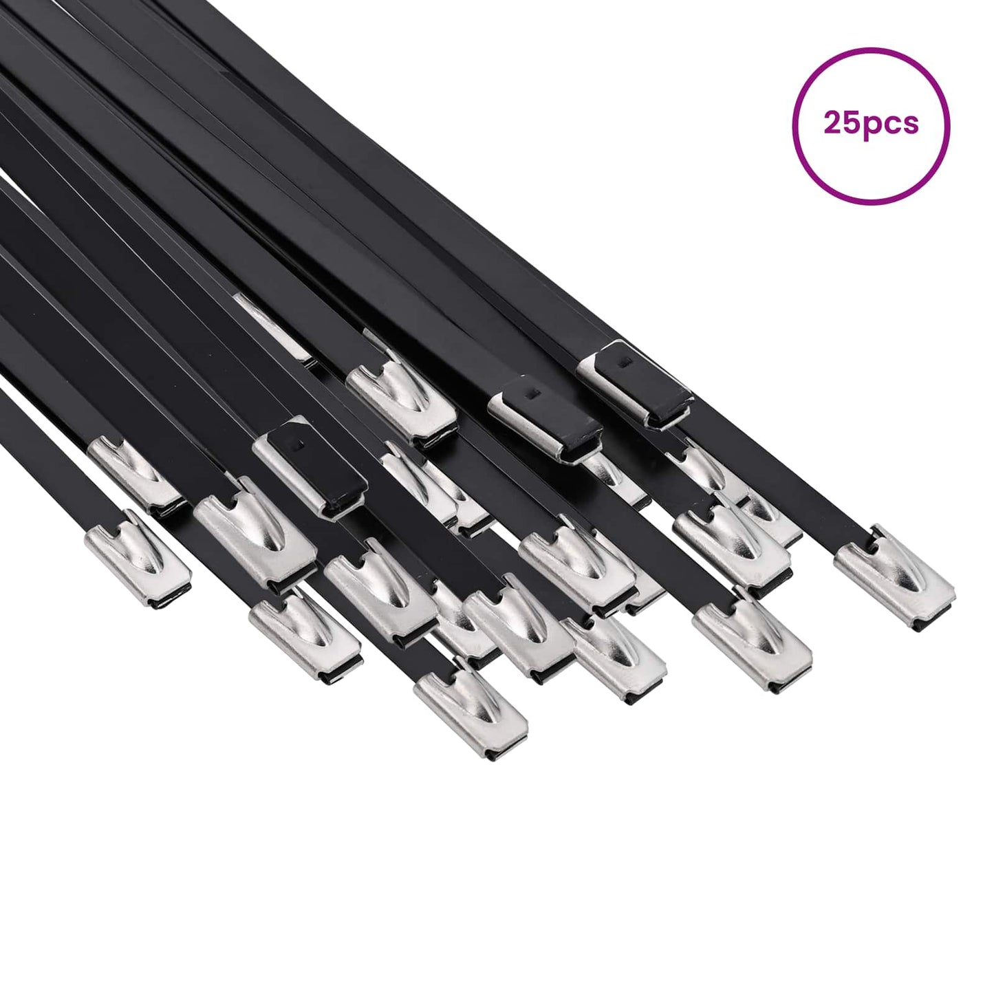 Cable Tie 25 pcs 4.6 x 800 mm Black