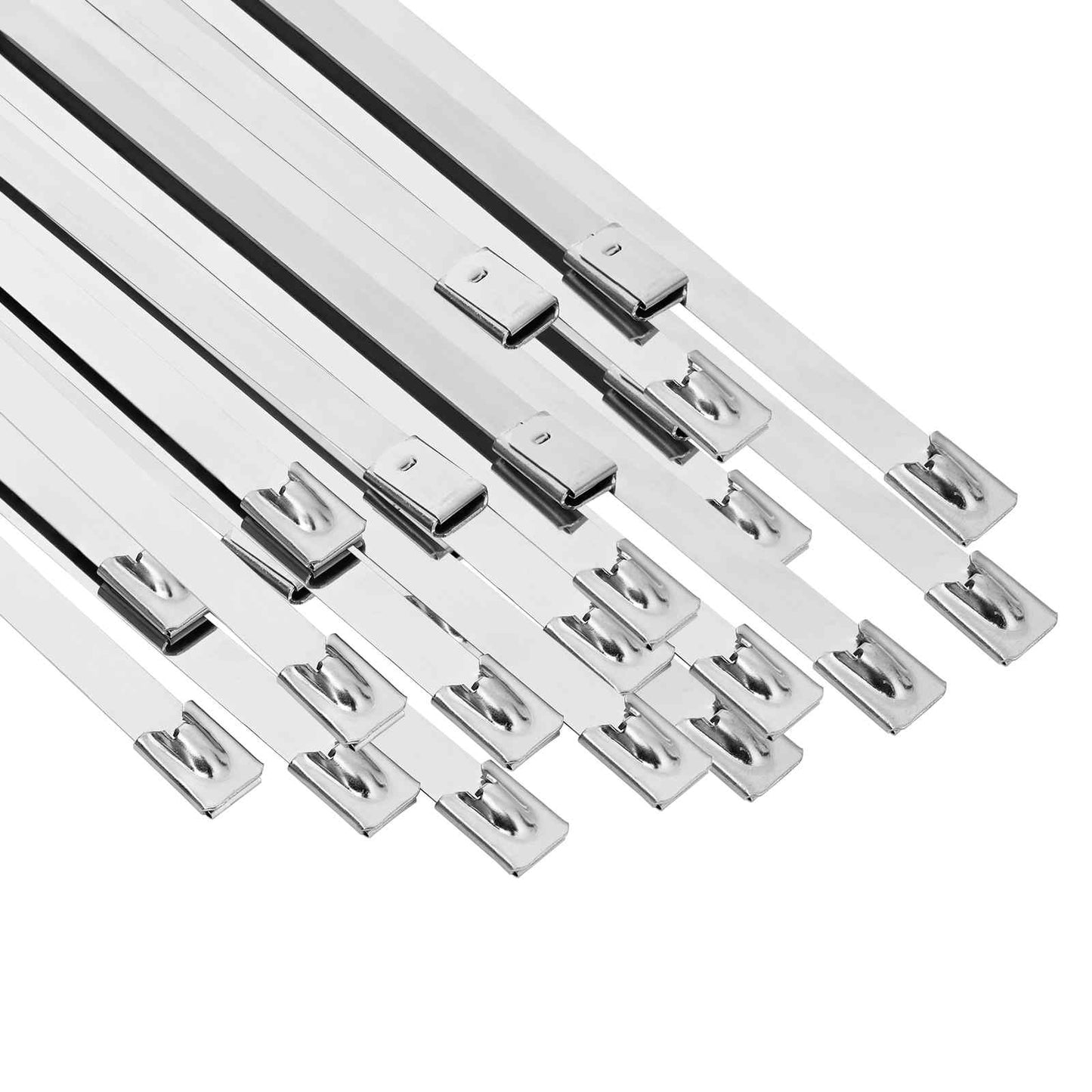 Cable Tie 50 pcs 7.9 x 350 mm Silver
