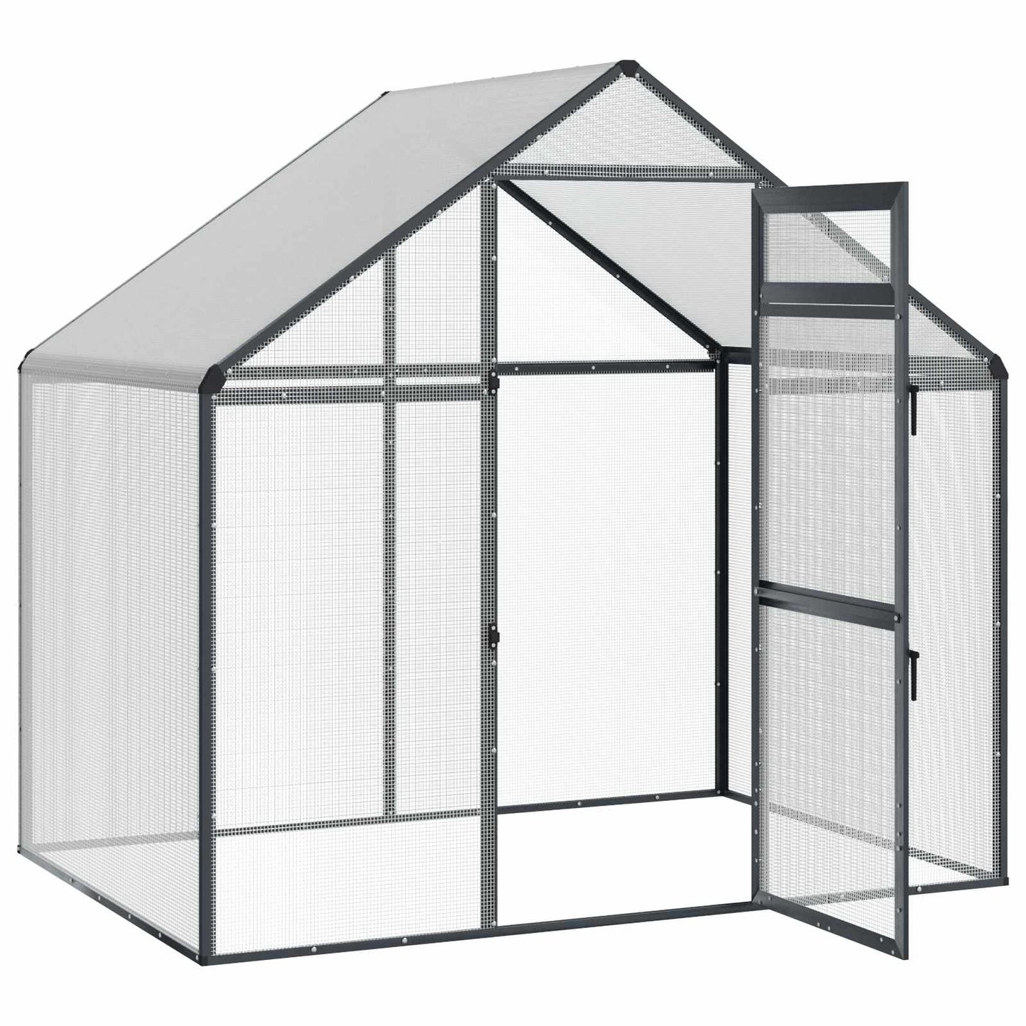 Bird Cage Anthracite 181.5 x 110.5 x 173.5 cm Welded Wire Mesh
