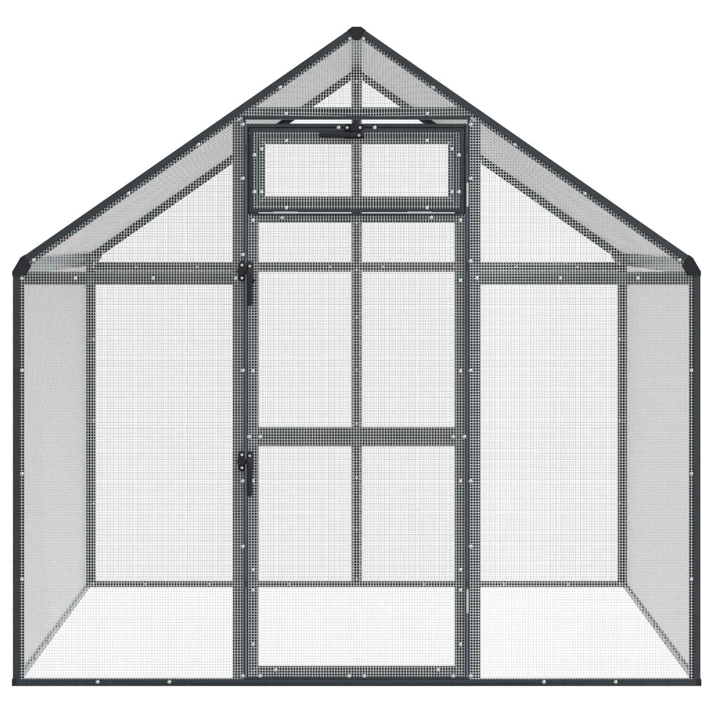 Bird Cage Anthracite 181.5 x 110.5 x 173.5 cm Welded Wire Mesh