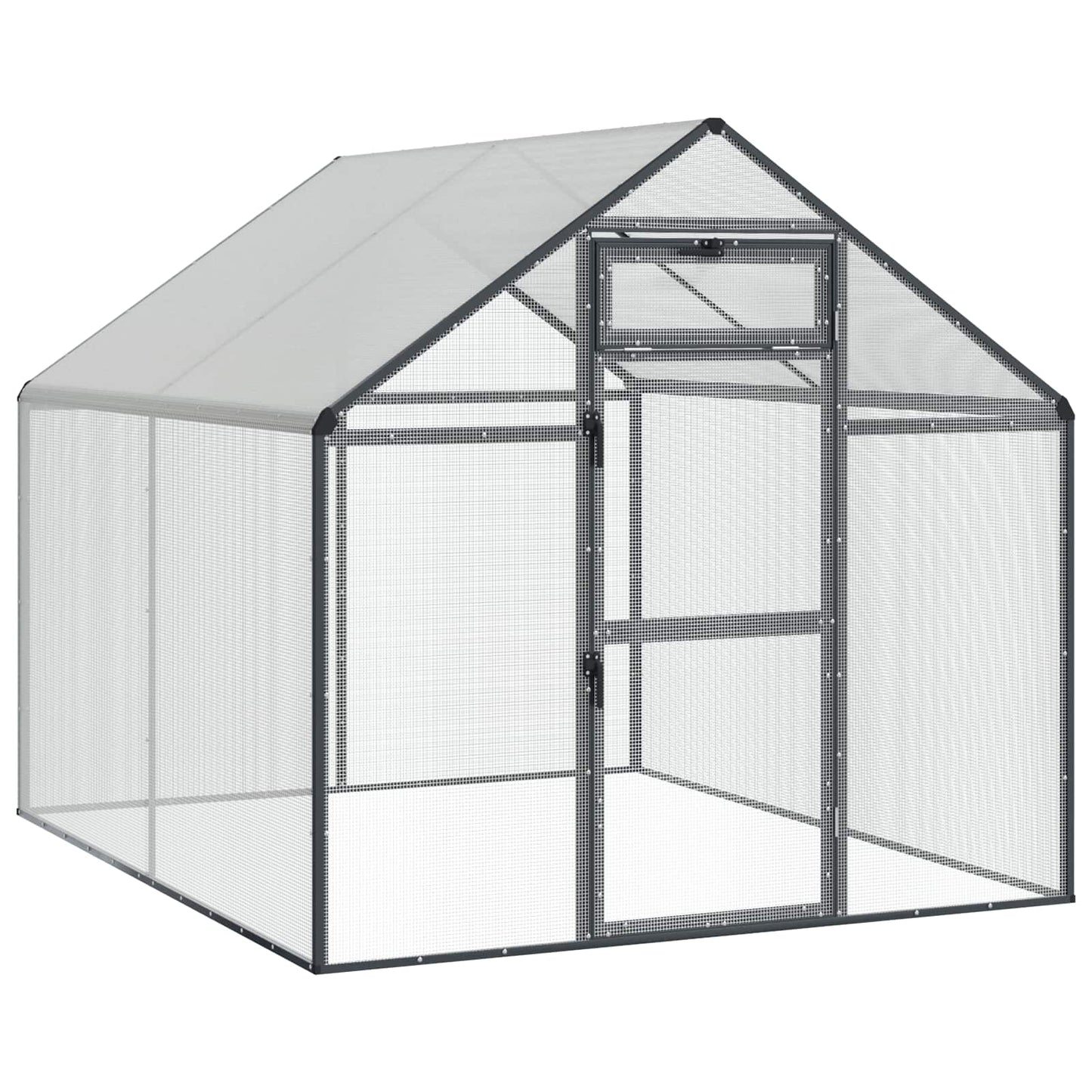 Bird Cage Anthracite 181.5 x 221 x 173.5 cm Welded Wire Mesh