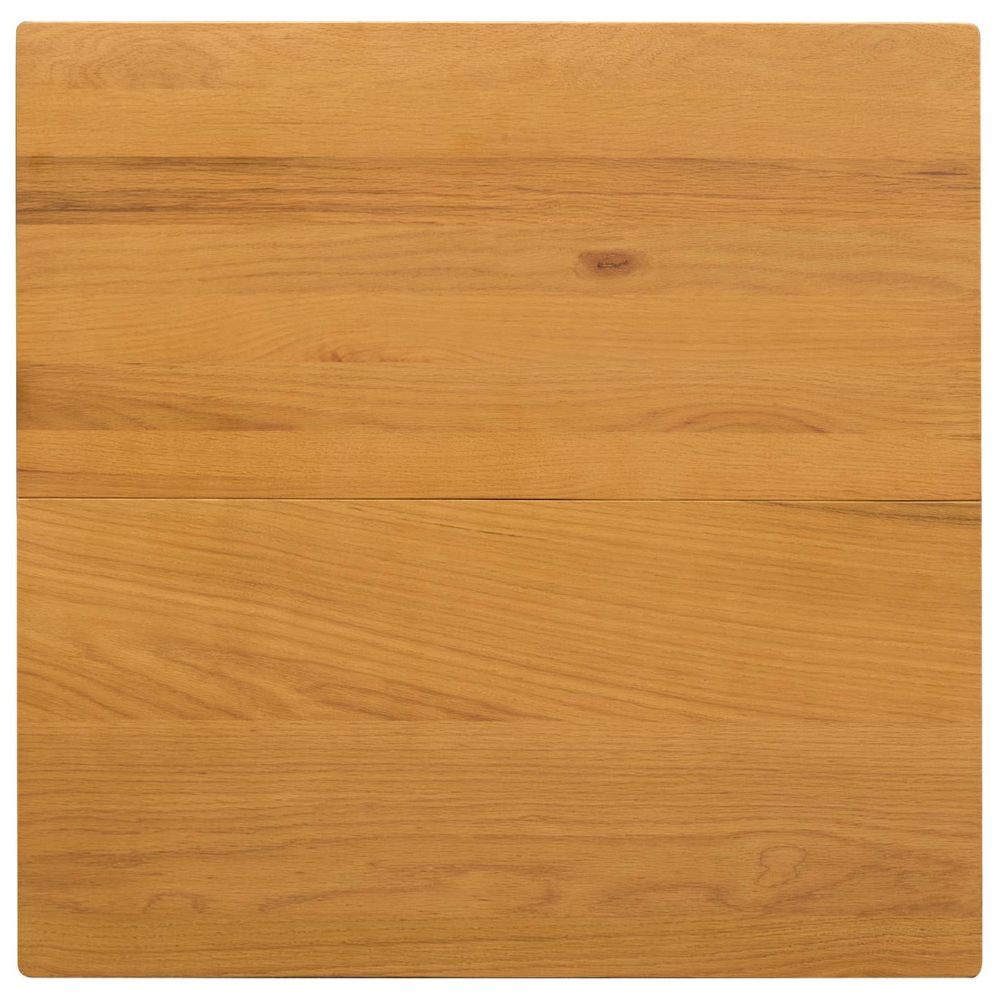 Dining Set 3 pcs Beige Solid Oak Wood