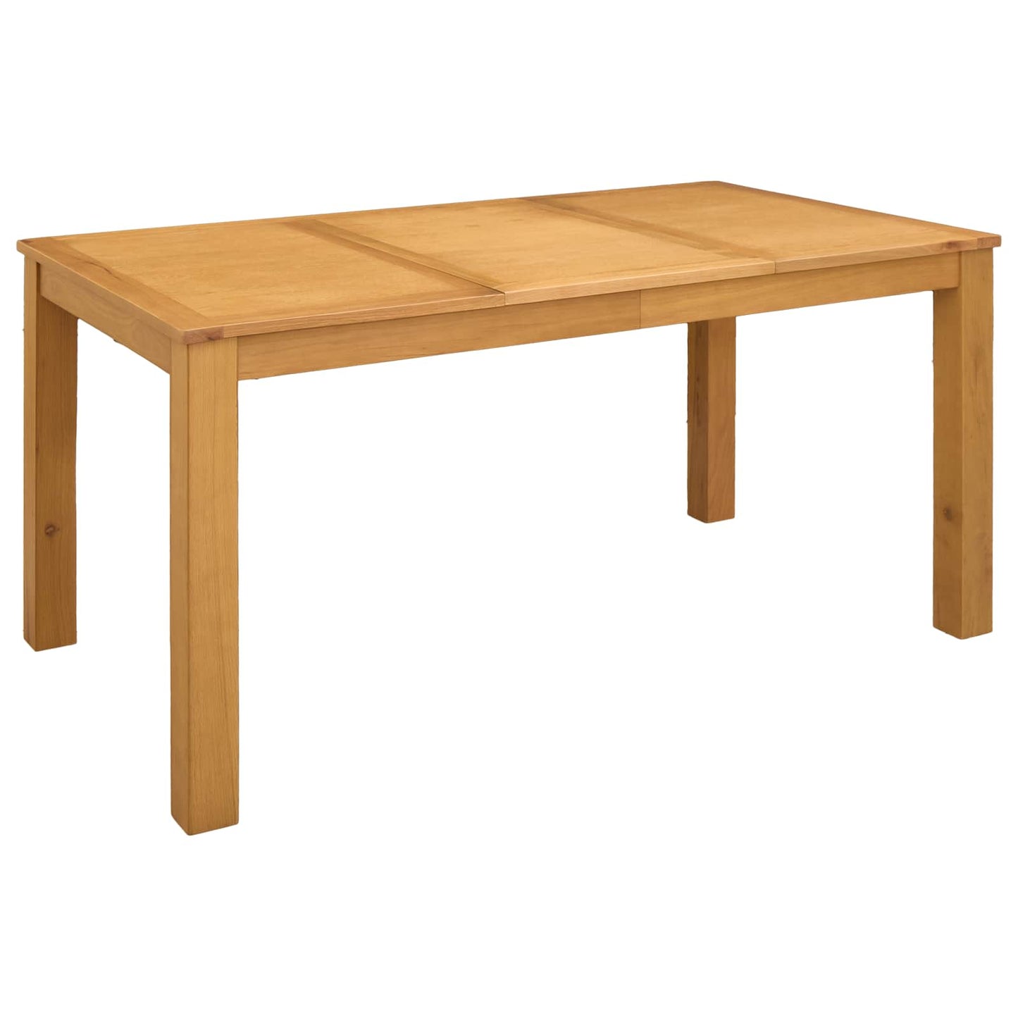 Dining Set 5 pcs Grey Solid Oak Wood