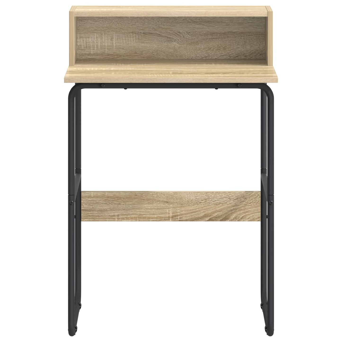 Desk with Storage Sonoma Oak 60 x 50 x 91 cm