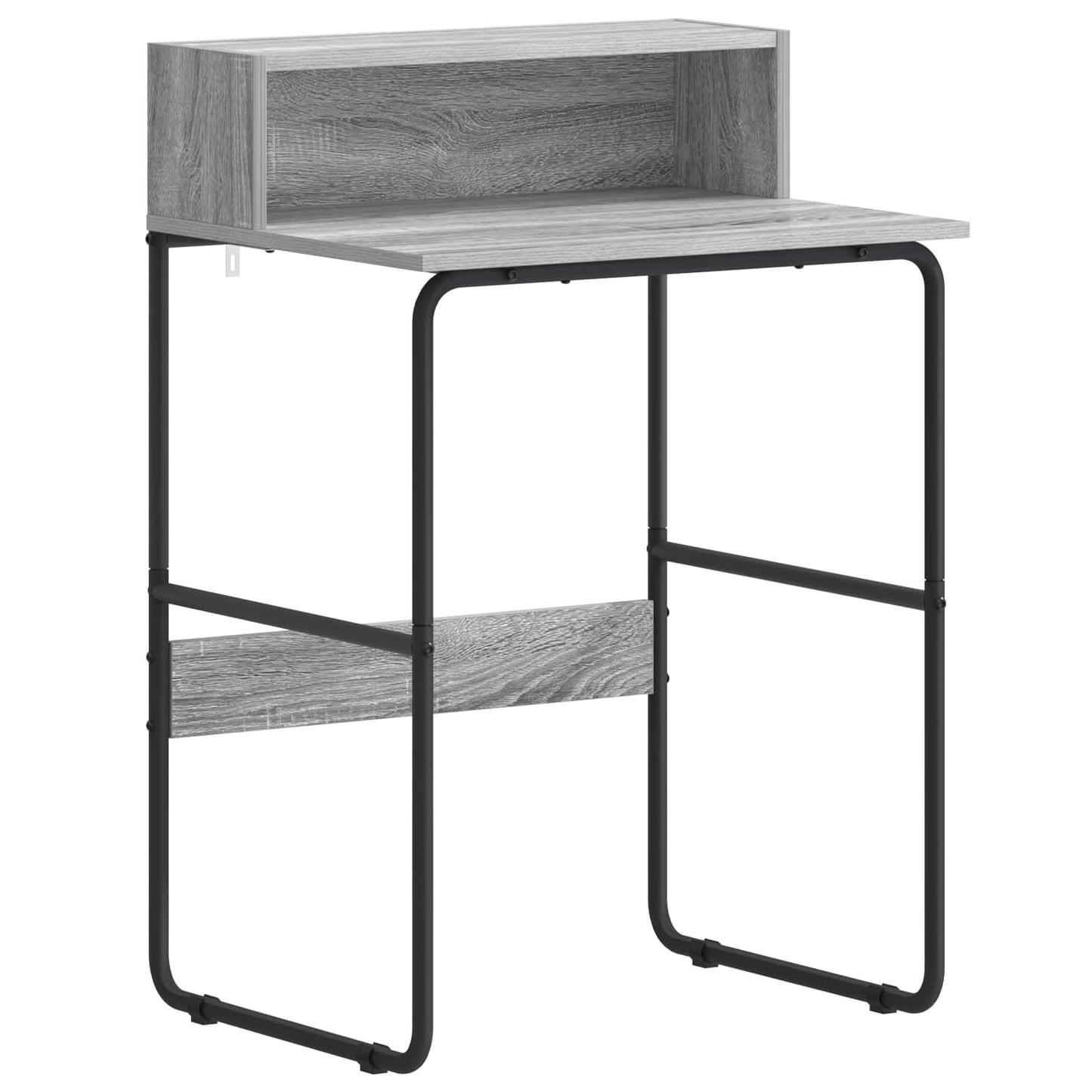 Desk with Storage Grey Sonoma 60 x 50 x 91 cm