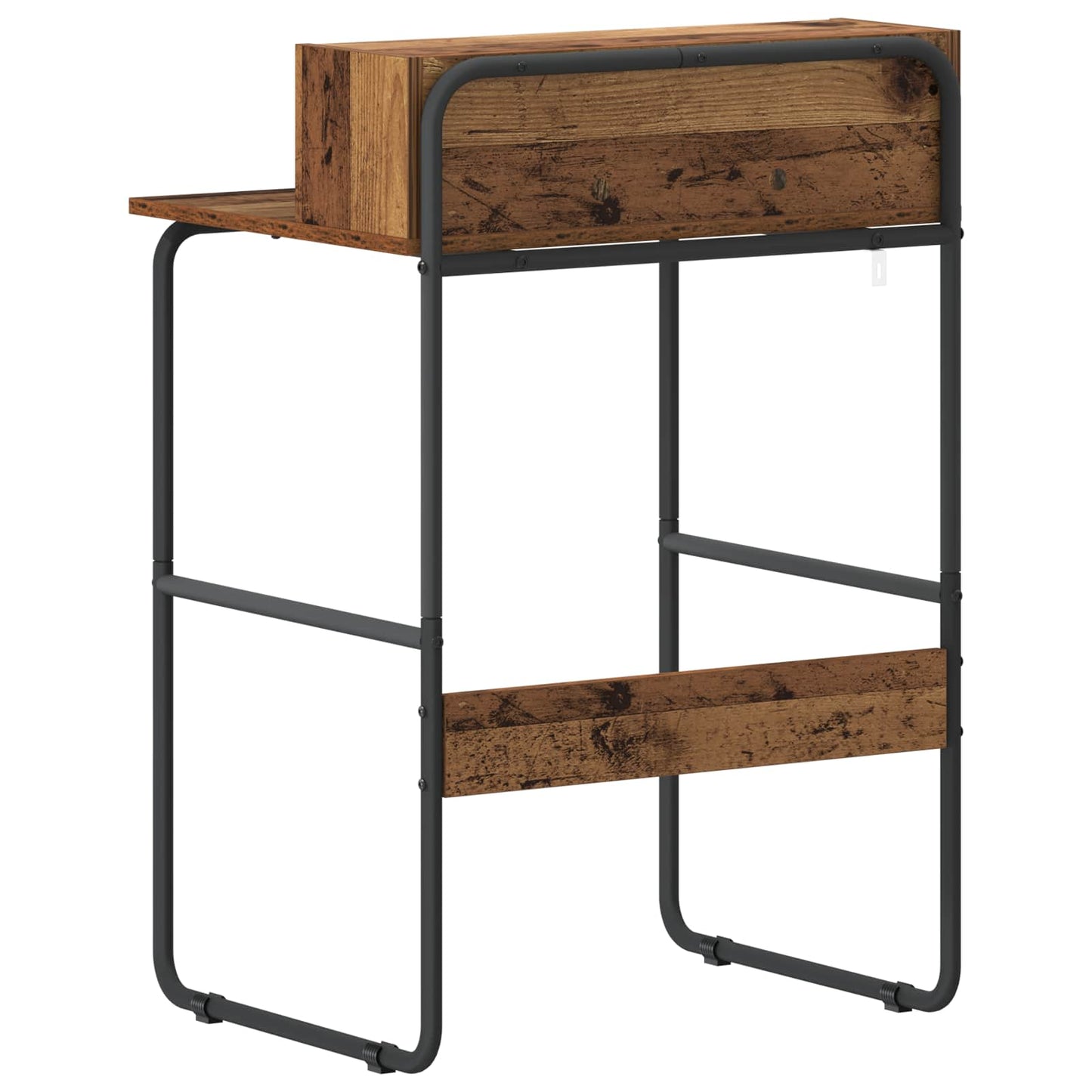 Desk with Storage Old Wood 60 x 50 x 91 cm