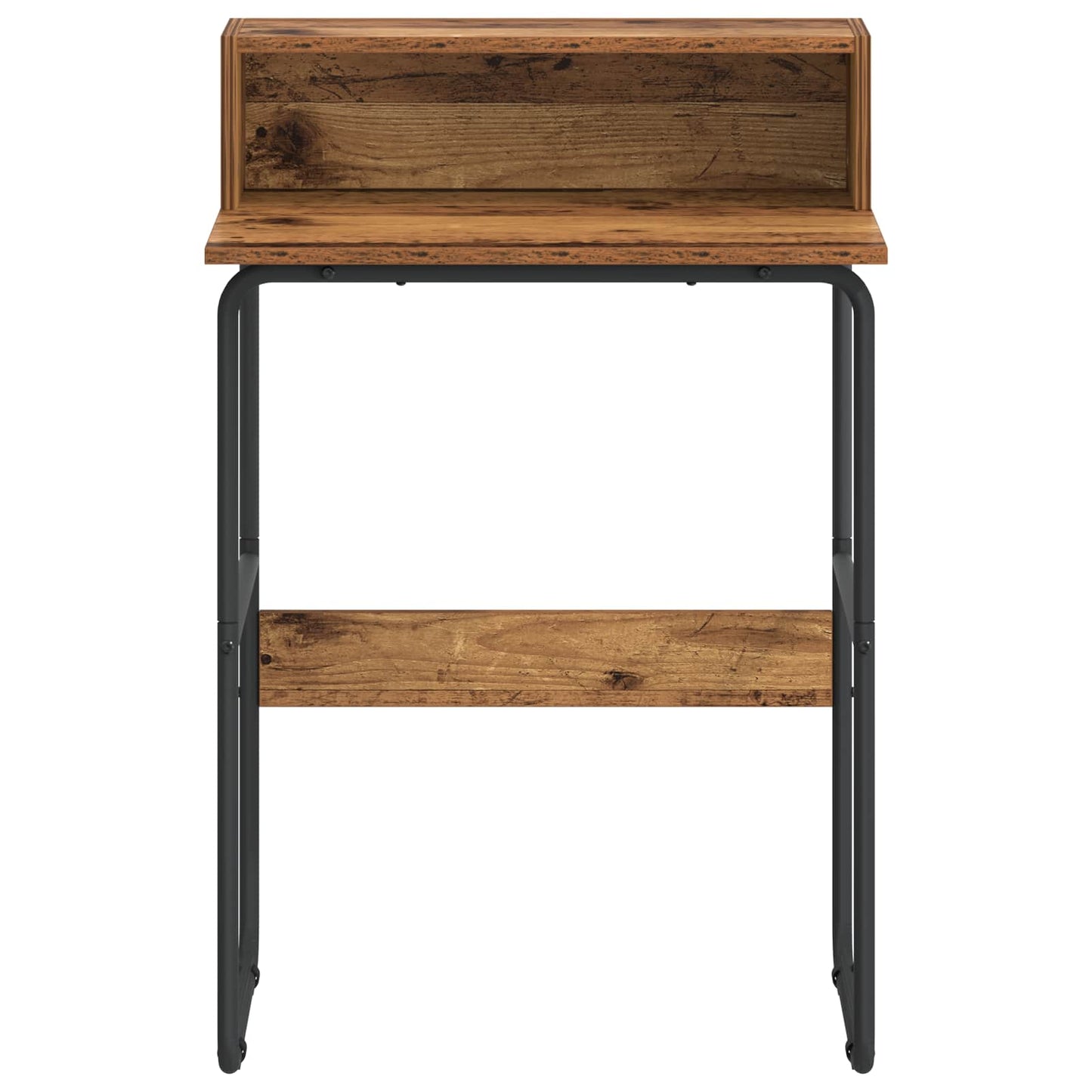 Desk with Storage Old Wood 60 x 50 x 91 cm