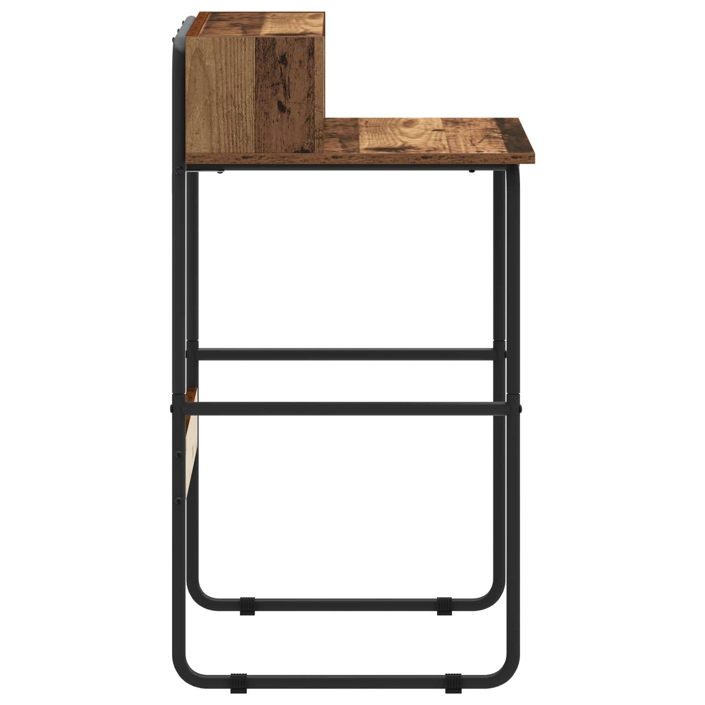 Desk with Storage Old Wood 60 x 50 x 91 cm