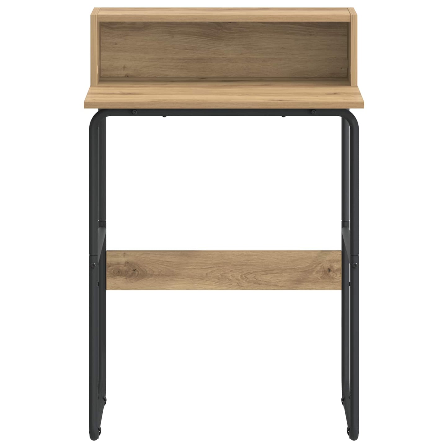 Desk with Storage Artisan Oak 60 x 50 x 91 cm