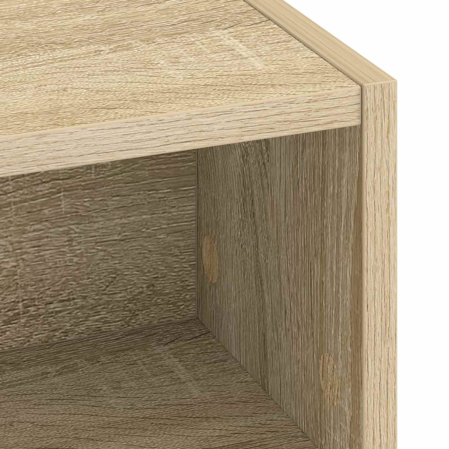 Desk with Storage Sonoma Oak 80 x 50 x 91 cm