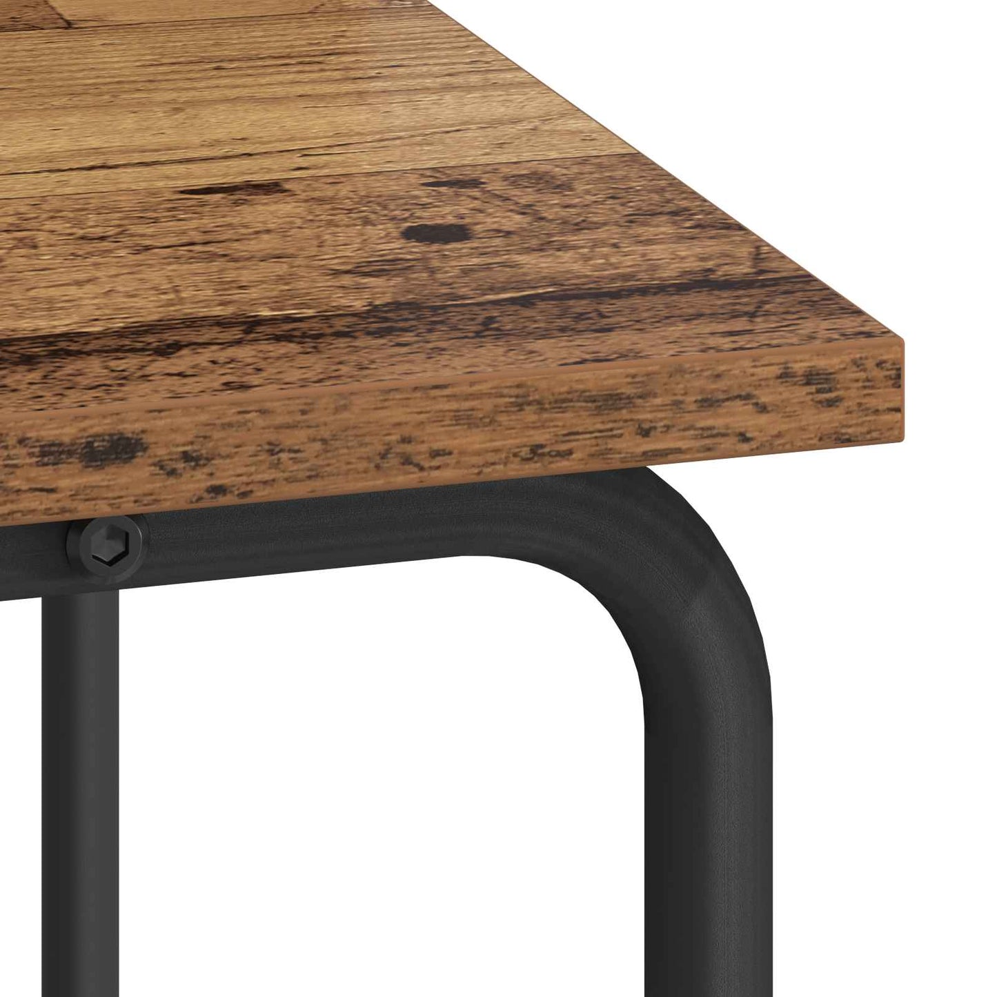 Desk with Storage Old Wood 80 x 50 x 91 cm