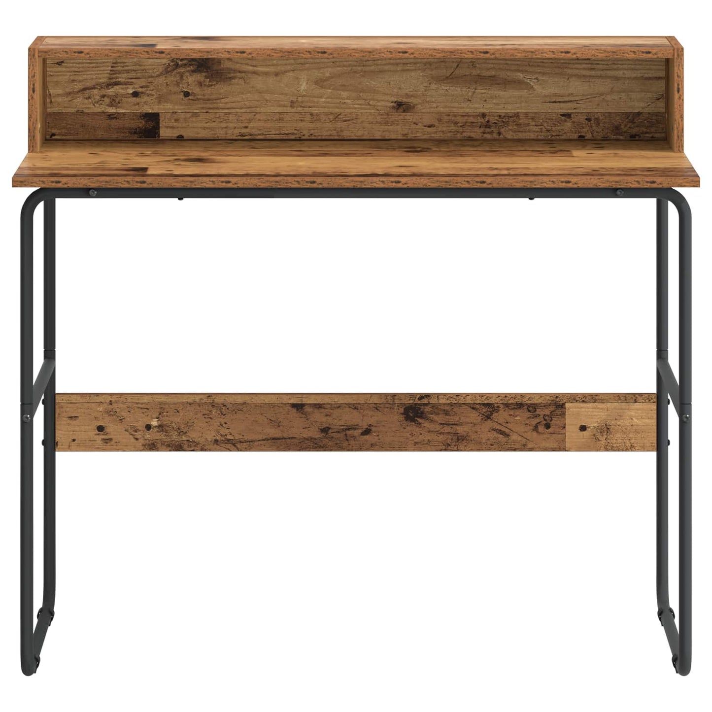 Desk with Storage Old Wood 100 x 50 x 91 cm