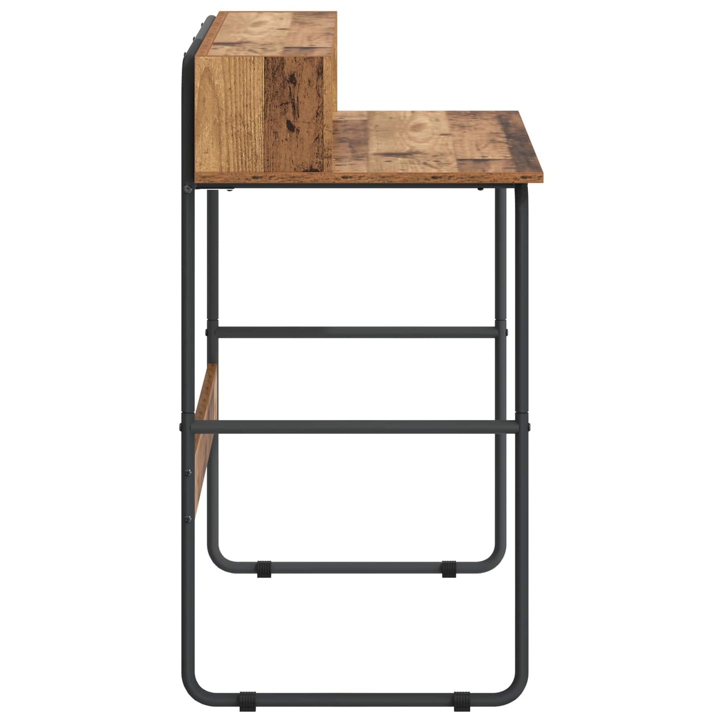 Desk with Storage Old Wood 100 x 50 x 91 cm