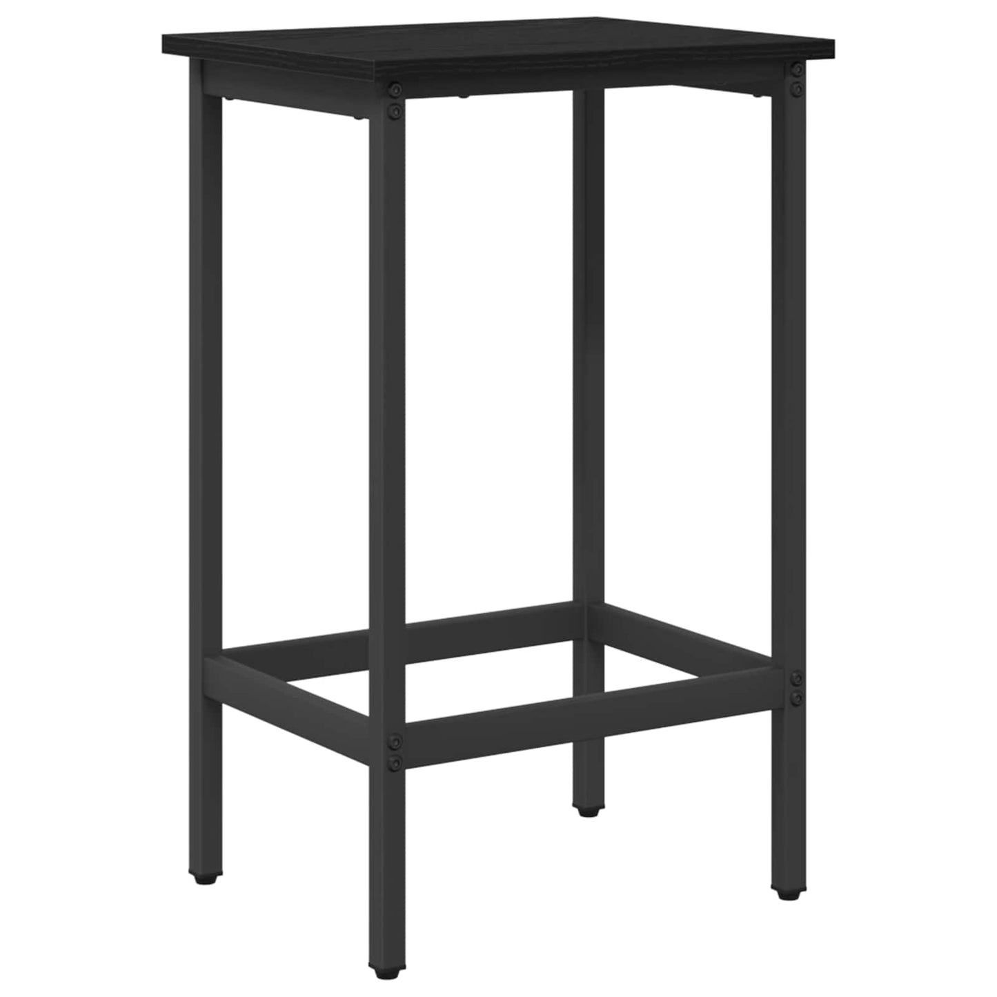 Bar Stool Black Oak 40 x 32 x 64 cm Engineered Wood
