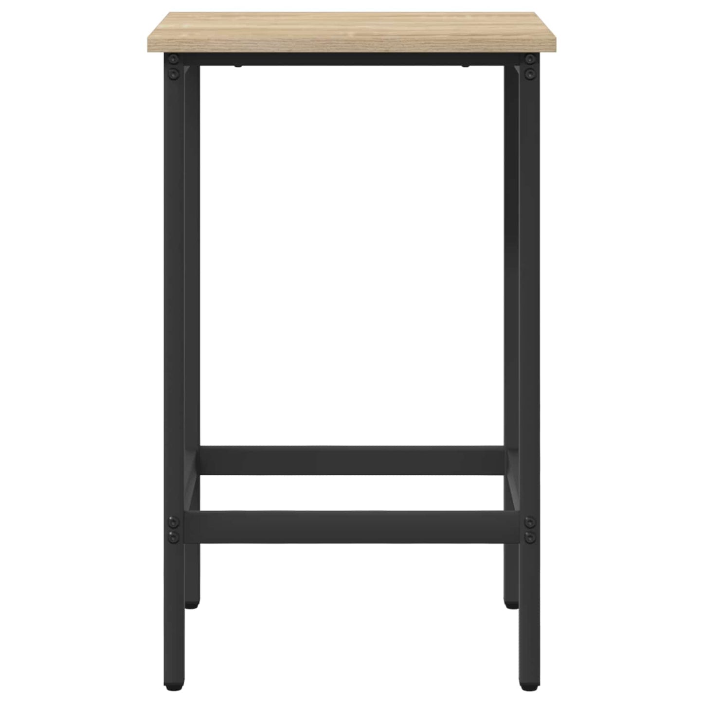 Bar Stool 2 pcs Sonoma Oak 40 x 32 x 64 cm Engineered Wood