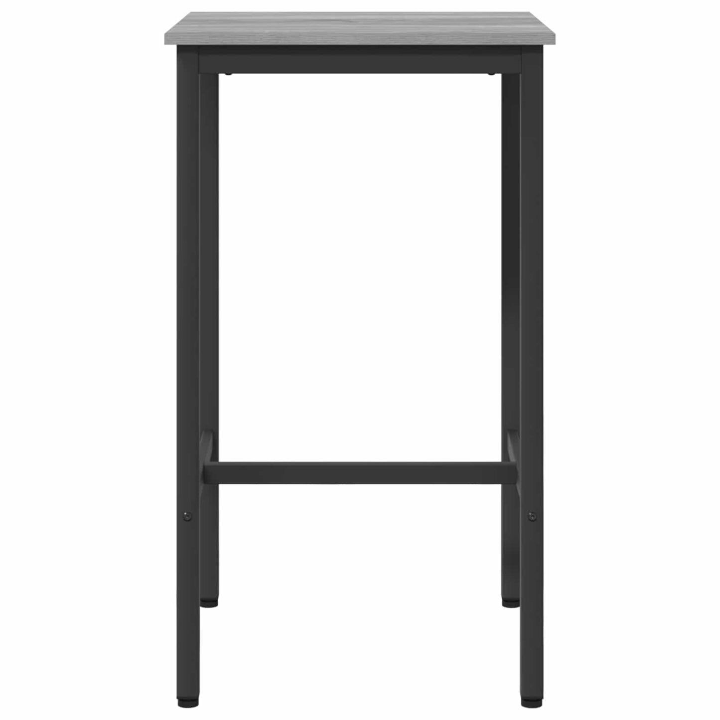 Bar Table 52 x 52 x 110 cm Engineered Wood Grey Sonoma