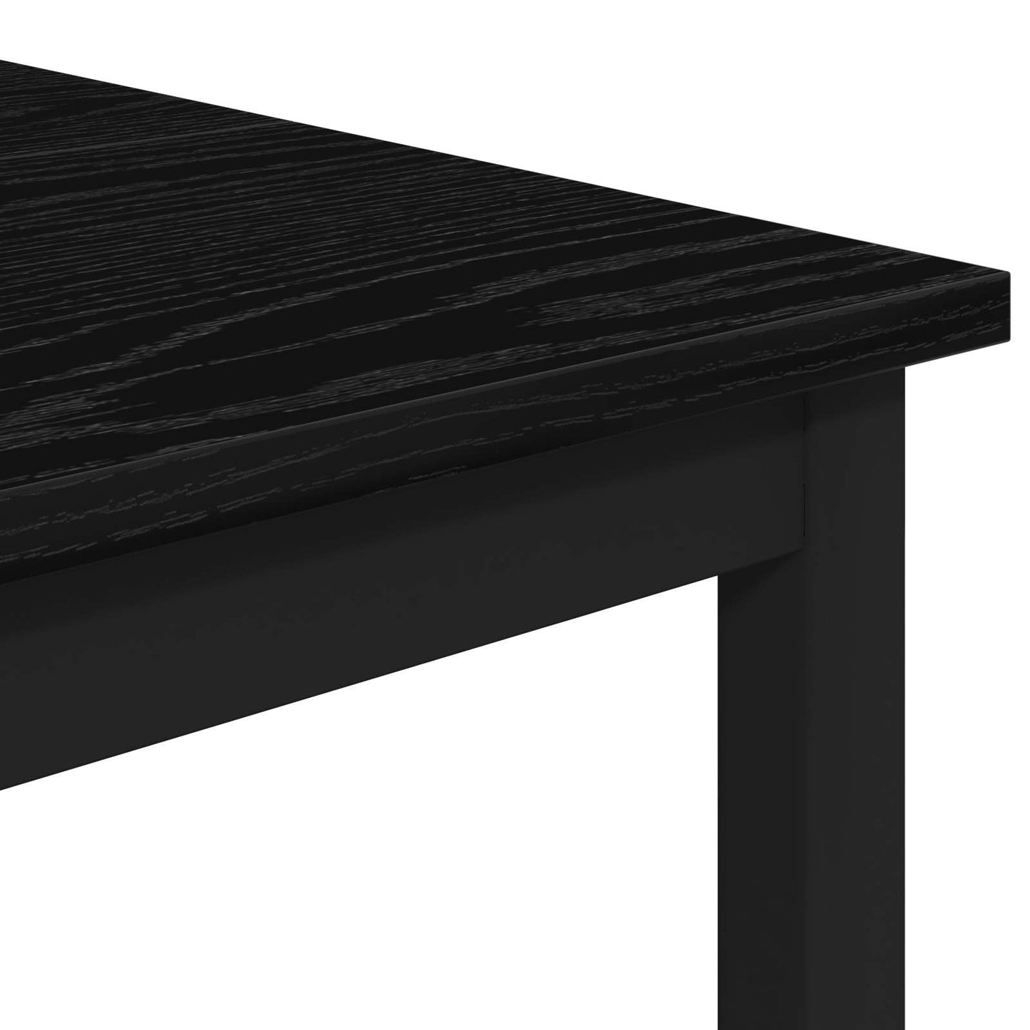 Bar Stool Black Oak 40 x 32 x 74 cm Engineered Wood
